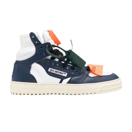 Кроссовки Off-White Off-White Off-Court 3.0 High 'White Navy', белый omia065f22lea001 0142 | white/navy blue