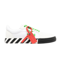 Кроссовки Off-White Off-White Vulc Sneaker 'White Lime Green', белый omia085s23lea005 0155 | white/green