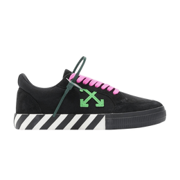 Кроссовки Off-White Off-White Vulc Sneaker 'Black Green Pink', черный omia085s22lea001 1055 | black/green/pink