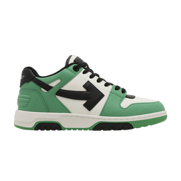 Кроссовки Off-White Off-White Out of Office Low 'Green Black', зеленый omia189s24lea006 5510 | green/black