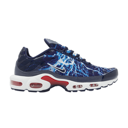Кроссовки Nike Air Max Plus 'Eclair' 2025, синий hv2323 400 | midnight navy/salsa red/white/metallic silver/clear