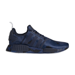 Кроссовки Adidas NMD_R1 'Fractal Camo - Navy', синий ef4264 | collegiate navy/collegiate navy/cloud white