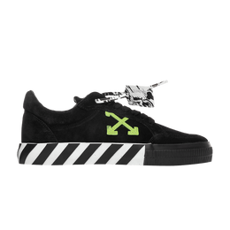 Кроссовки Off-White Off-White Vulc Sneaker 'Black White Green', черный omia085s21lea002 1055 | black/green/white