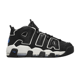 Кроссовки Nike Air More Uptempo 'Black Star Blue', черный fb8883 001 | black/star blue/summit white/sail