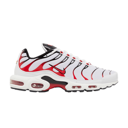 Кроссовки Nike Air Max Plus 'White University Red', белый 604133 165 | white/university red/black