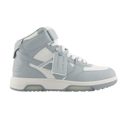 Кроссовки Off-White Off-White Out of Office Mid 'Grey White Clear Sole', серый omia259c99lea002 0109 | white/grey