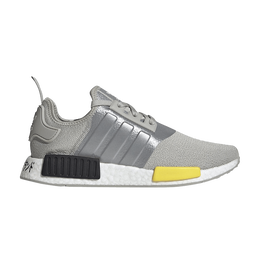 Кроссовки Adidas NMD_R1 'Japan Heel - Metal Grey', серый ef4261 | metal grey/yellow/core black