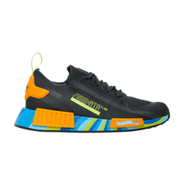 Кроссовки Adidas NMD_R1 Spectoo 'Black Multi', черный gx8092 | core black/orange/blue