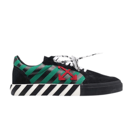Кроссовки Off-White Off-White Vulc Sneaker 'Black Green Red', черный omia085f21lea004 1025 | black/green/red