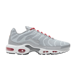 Кроссовки Nike Air Max Plus 'Light Smoke Grey Red', серый dd7112 001 | light smoke grey/light smoke grey