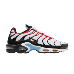 Кроссовки Nike Air Max Plus 'Psychic Red', белый cw6975 100 | white/black/university red/psychic blue