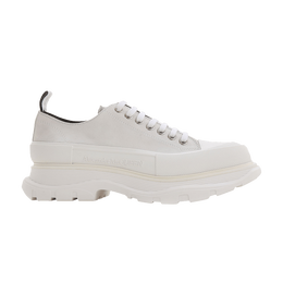 Кроссовки Alexander McQueen Alexander McQueen Tread Slick Lace-Up 'White', белый 627225 whbgn 9009 | white/white/silver