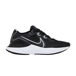 Кроссовки Nike Renew Run 4E Wide 'Black', черный cw7437 002 | black/white/dark smoke grey/metallic silver