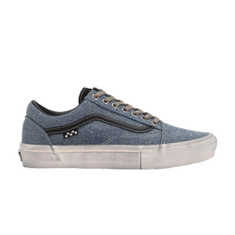 Кеды Vans Skate Old Skool 'Denim Blue Distressed', синий vn0a2z32y40 | denim blue/black