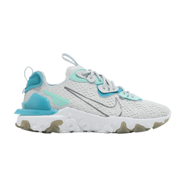 Кроссовки Nike React Vision 'Aquamarine', белый dm2828 001 | pure platinum/aquamarine/tropical twist/smoke grey