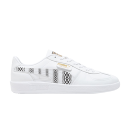Кроссовки Puma Monster Hunter x Palermo Leather 'White Black', белый 403579 01 | white/black/gold