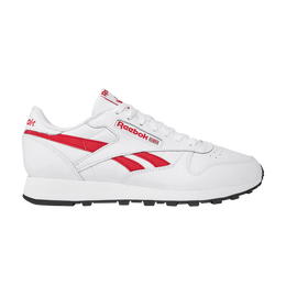 Кроссовки Reebok Classic Leather 'White Vector Red', белый if5514 | footwear white/vector red/core black