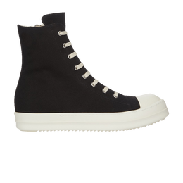 Кроссовки Rick Owens Rick Owens Concordians DRKSHDW Overdyed Denim High 'Black Milk', черный du02e7800 do 911 | black/milk/milk