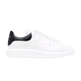 Кроссовки Alexander McQueen Alexander McQueen Oversized Sneaker 'White Black Iridescent', белый 553680 wia4n 9061 | white/black