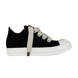 Кроссовки Rick Owens Rick Owens DRKSHDW Jumbo Lace Denim Low 'Black Milk', черный du02e7819 dow2 911 | black/milk/milk