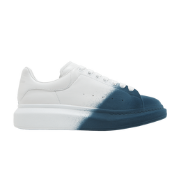 Кроссовки Alexander McQueen Alexander McQueen Oversized Sneaker 'White Emerald Green Spray', белый 575415 whwm2 9706 | white/emerald green
