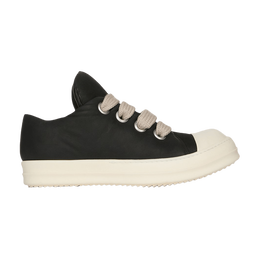 Кроссовки Rick Owens Rick Owens Porterville Runway Jumbo Lace Padded Low Sneaks 'Black Milk', черный rr02d6893 lsaw2 911 | black/milk/milk