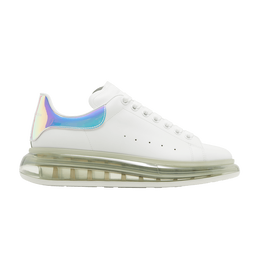 Кроссовки Alexander McQueen Alexander McQueen Oversized Sneaker 'Clear Sole - Iridescent', белый 610812 whxm8 9035 | white/multi-color/white