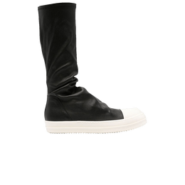 Кроссовки Rick Owens Rick Owens Lido Stocking Sneaks 'Black Milk', черный ru01d3895 ls 911 | black/milk/milk