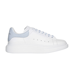 Кроссовки Alexander McQueen Alexander McQueen Oversized Sneaker 'White Light Blue Crocodile', белый 625162 wibng 9760 | white/light blue