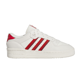 Кроссовки Adidas Rivalry Low 'Cloud White Shadow Red', кремовый ie7196 | cloud white/red/shadow red