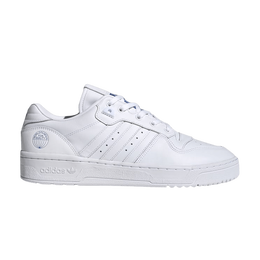 Кроссовки Adidas Rivalry Low 'World Famous for Quality Stamp - Blue Bird', белый fv4760 | cloud white/cloud white/blue bird