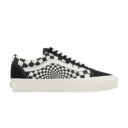 Кроссовки Vans Old Skool 'Radial Checkerboard - Black Marshmallow', черный vn000cy2t5o | black/marshmallow