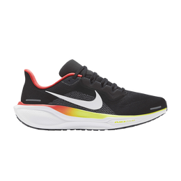 Кроссовки Nike Air Zoom Pegasus 41 'Black Crimson Yellow', черный hq1564 016 | black/white/bright crimson/neon yellow/black