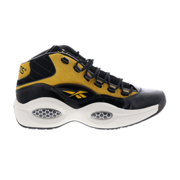 Кроссовки Reebok BAIT x Peanuts x Question Mid 'Black Boldly Yellow', черный gw1405 | core black/boldly yellow/chalk