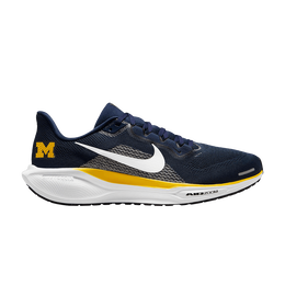 Кроссовки Nike NCAA x Air Zoom Pegasus 41 'Michigan', синий ib3269 400 | college navy/white/white/amarillo