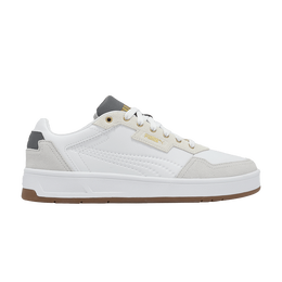 Кроссовки Puma Court Classic Lux SD 'White Gold', белый 395087 10 | white/gold