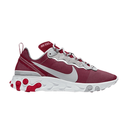 Кроссовки Nike React Element 55 'Ohio State Buckeyes', красный ck4798 600 | university red/white/wolf grey