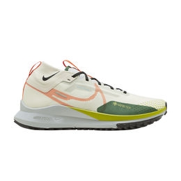 Кроссовки Nike React Pegasus Trail 4 GORE-TEX 'Coconut Milk Cactus Green', кремовый fn3430 180 | coconut milk/light silver/cactus green/safety orange