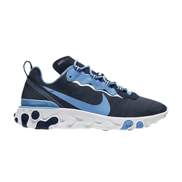 Кроссовки Nike React Element 55 'UNC Tar Heels', синий ck4852 400 | college navy/white/valor blue
