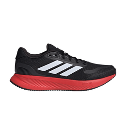 Кроссовки Adidas Runfalcon 5 'Black White Bright Red', черный ie8816 | core black/cloud white/bright red