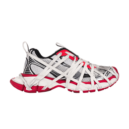 Кроссовки Balenciaga Balenciaga 3XL Extreme Lace Sneaker 'Worn-Out - Grey Red Black', серый 778698 w3xll 1261 | grey/red/black/white