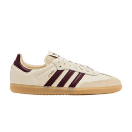 Кроссовки Adidas Samba OG 'Wonder White Shadow Red Gum', кремовый js3830 | wonder white/shadow red/gum