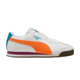 Кроссовки Puma Roma 24 'White Orange Glo', белый 396868 18 | white/orange glo