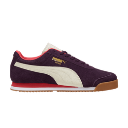 Кроссовки Puma Roma Suede 'Midnight Plum', фиолетовый 398635 01 | midnight plum/alpine snow/gum