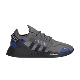 Кроссовки Adidas NMD_R1 V2 'Grey Black Royal Blue', серый id4320 | grey four/core black/royal blue