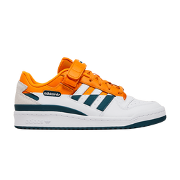 Кроссовки Adidas Forum Low Premium 'White Crew Orange Teal', белый fy4970 | crew orange/cloud white/wild teal