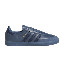 Кеды Adidas Samba ADV 'Preloved Ink', синий jh8803 | preloved ink/preloved ink/gold metallic