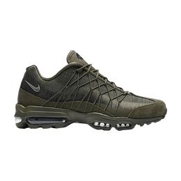 Кроссовки Nike Air Max 95 Ultra Jacquard 'Cargo Khaki', зеленый 749771 301 | cargo khaki/dark stucco-black
