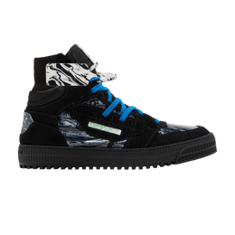 Кроссовки Off-White Off-White Off-Court High 'Black Optical White', черный omia065f20lea001 1002 | black/optical white