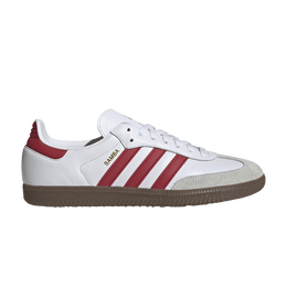Кроссовки Adidas Liverpool FC x Samba 'Home Kit', белый jq4041 | footwear white/strawberry red/gum